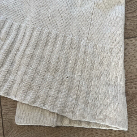 Naked Cashmere Tilyn Ecru Cream Longline Duster Cardigan Pockets Thick Cashmere - Picture 9 of 13